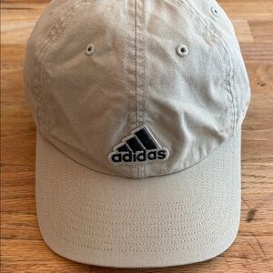 Adidas Beige Aeroready Cap with Black Logo